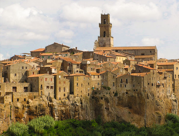 Villages and towns Maremma in Tuscany